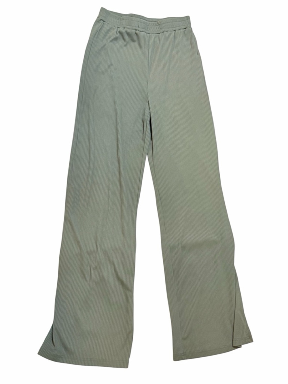 SHEIN Flare Ribbed Gray Lounge Pants Size 2
